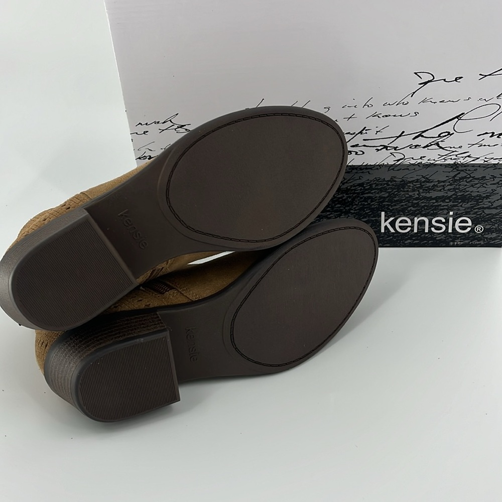 KENSIE Gianna Women’s Size 6.5 Booties Color Sand New In Box - Picture 8 of 16